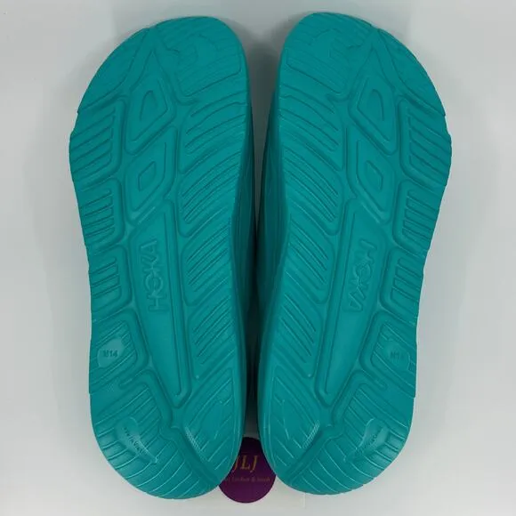 Hoka One One Men's Ora Recovery Slide 3 Slip On Comfort Sandals Ceramic Size 14