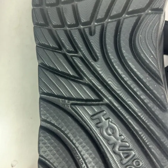Hoka One One Ora Recovery Black Thong Flip flop Unisex Sandals