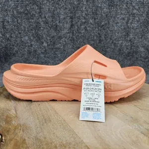 Hoka One One Ora Recovery Slide 3 Mens Size 10 Papaya Comfort Sandals NEW