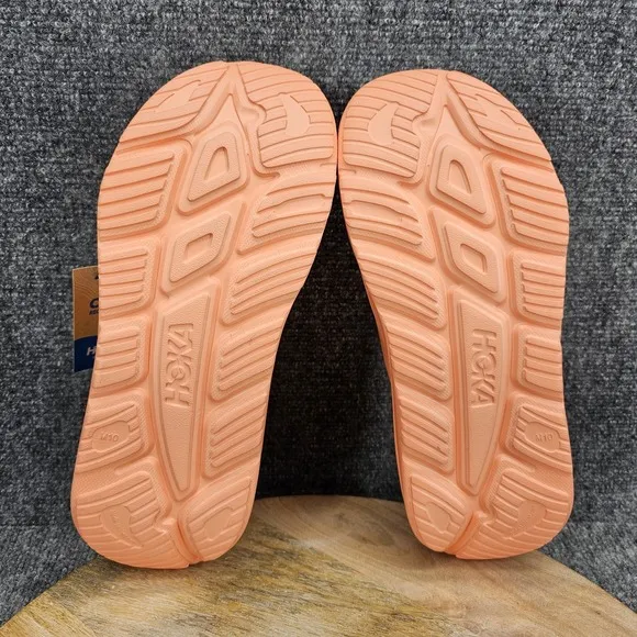 Hoka One One Ora Recovery Slide 3 Mens Size 10 Papaya Comfort Sandals NEW