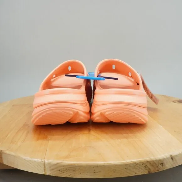 Hoka One One Ora Recovery Slide 3 Mens Size 11 Papaya Comfort Sandals NEW