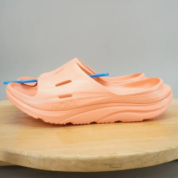 Hoka One One Ora Recovery Slide 3 Mens Size 11 Papaya Comfort Sandals NEW