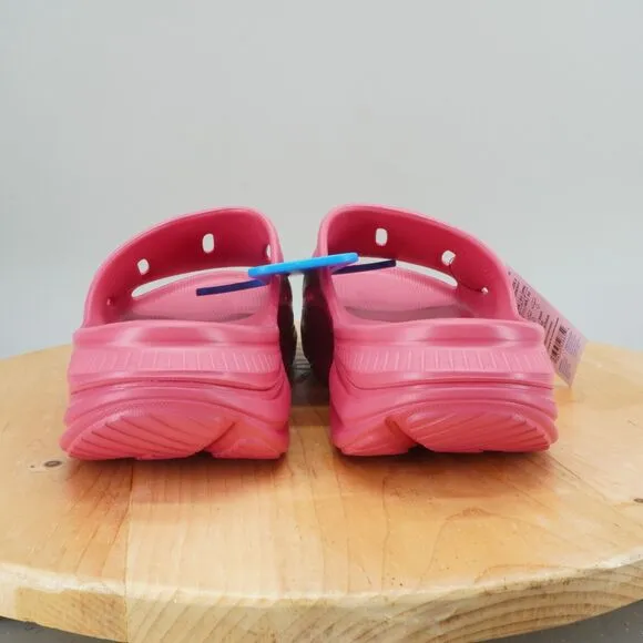 Hoka One One Ora Recovery Slide 3 Mens Size 13 Raspberry Comfort Sandals NEW