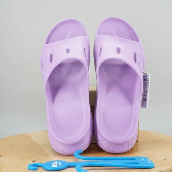 Hoka One One Ora Recovery Slide 3 Mens Size 13 Violet Bloom Purple Sandals NEW