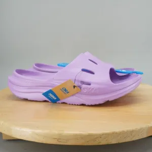 Hoka One One Ora Recovery Slide 3 Mens Size 13 Violet Bloom Purple Sandals NEW