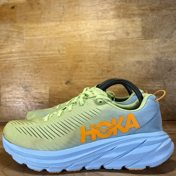Hoka One One Rincon 3 Womens Size 9 Running Shoes Sneakers Butterfly Summer Song