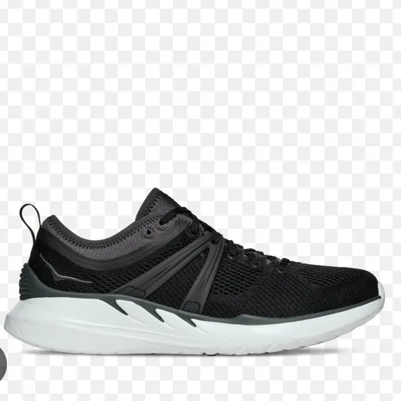 Hoka One One Ultra Marathon Cushioned Tivra Black Running Fitness Shoes Size 9