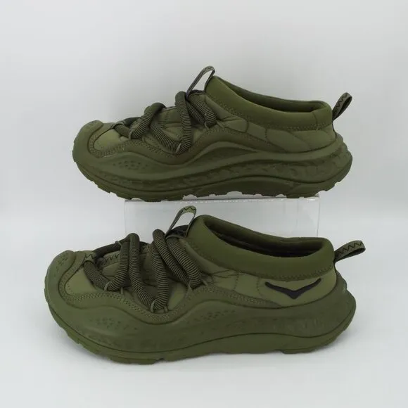 Hoka One One Unisex Green Ora Primo Recovery Comfort Shoes Men's 8 Women's 9