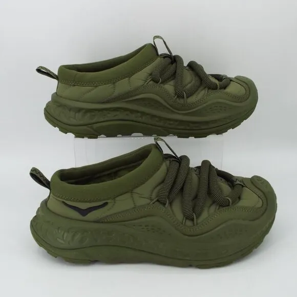 Hoka One One Unisex Green Ora Primo Recovery Comfort Shoes Men's 8 Women's 9
