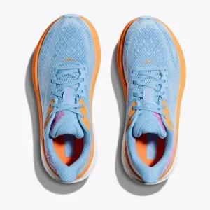 Hoka One One Womens Clifton 6 W Blue Walking Fitness Running Shoes Sneakers NWOT