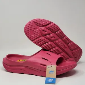 HOKA Ora Recovery 3 Slides Sandals Raspberry Pink 1135061 RRSP Men's Size 13 NWT