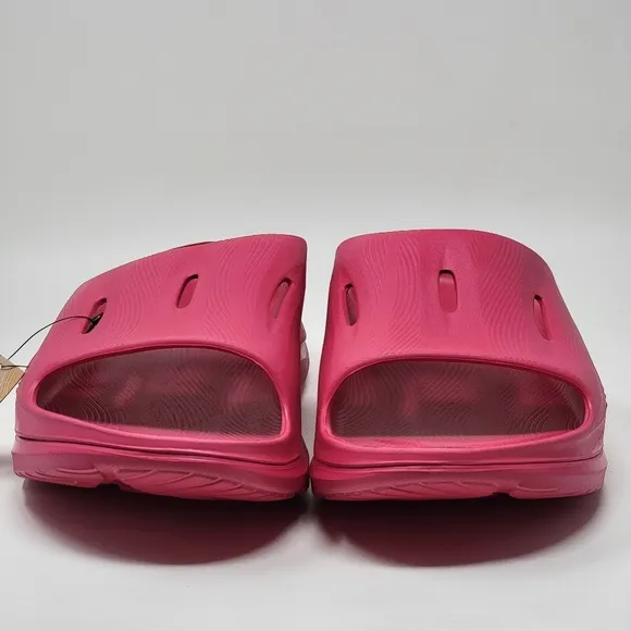 HOKA Ora Recovery 3 Slides Sandals Raspberry Pink 1135061 RRSP Men's Size 13 NWT