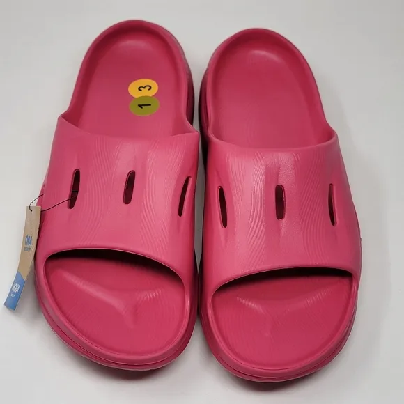 HOKA Ora Recovery 3 Slides Sandals Raspberry Pink 1135061 RRSP Men's Size 13 NWT