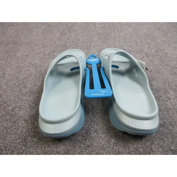 Hoka Ora Recovery Slide 3 Mens Size 10 Blue Rubber Slip On Sandals 1135061
