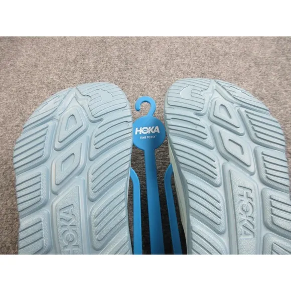 Hoka Ora Recovery Slide 3 Mens Size 10 Blue Rubber Slip On Sandals 1135061