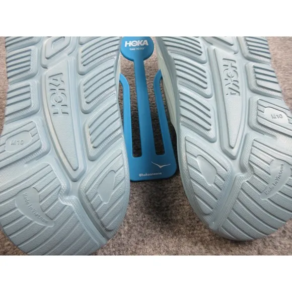 Hoka Ora Recovery Slide 3 Mens Size 10 Blue Rubber Slip On Sandals 1135061