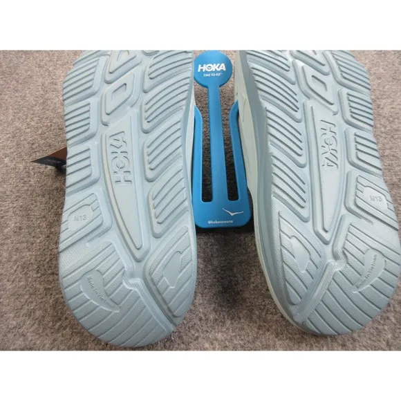 Hoka Ora Recovery Slide 3 Mens Size 13 Blue Rubber Slip On Sandals 1135061