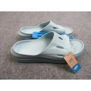 Hoka Ora Recovery Slide 3 Mens Size 13 Blue Rubber Slip On Sandals 1135061