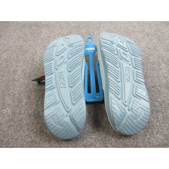 Hoka Ora Recovery Slide 3 Mens Size 13 Blue Rubber Slip On Sandals 1135061