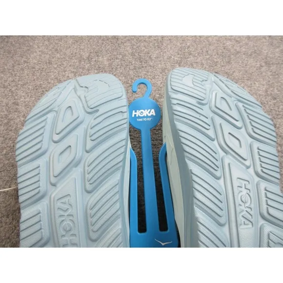 Hoka Ora Recovery Slide 3 Mens Size 13 Blue Rubber Slip On Sandals 1135061
