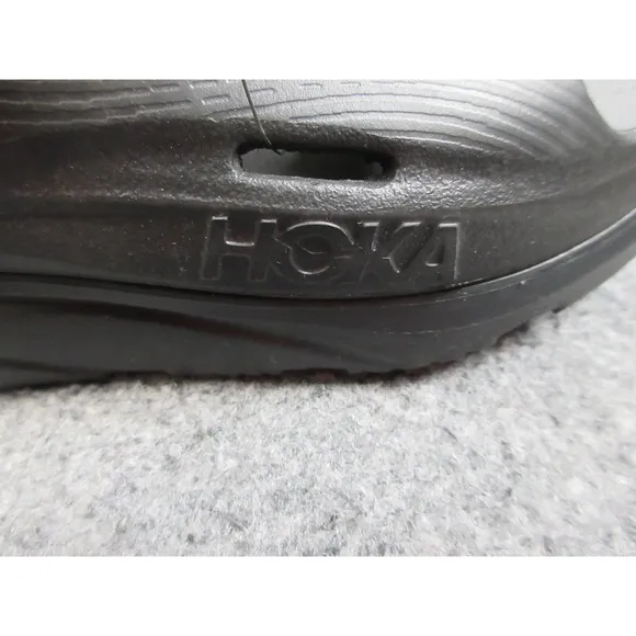 Hoka Ora Recovery Slide 3 Mens Size 8 Black Rubber Slip On Sandals 1135061