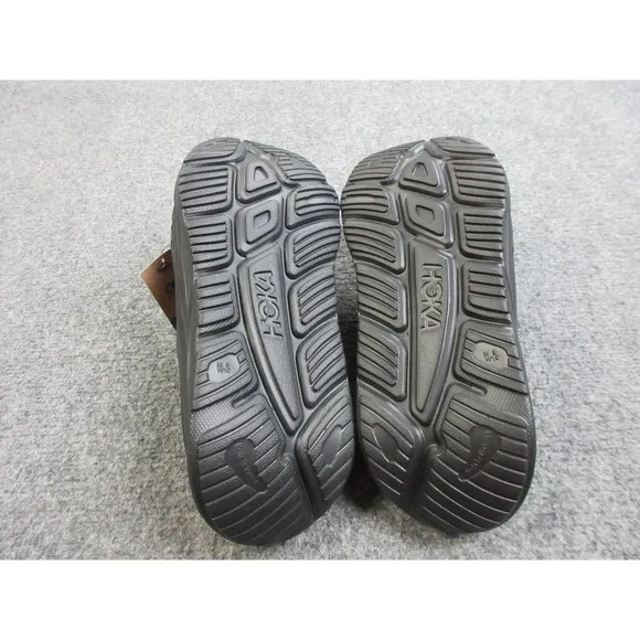 Hoka Ora Recovery Slide 3 Mens Size 8 Black Rubber Slip On Sandals 1135061