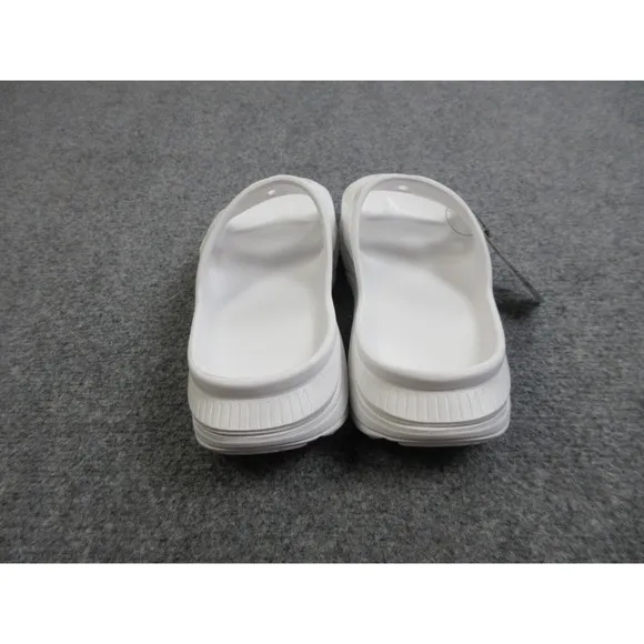 Hoka Ora Recovery Slide 3 Mens Size 9 White Rubber Slip On Sandals 1135061