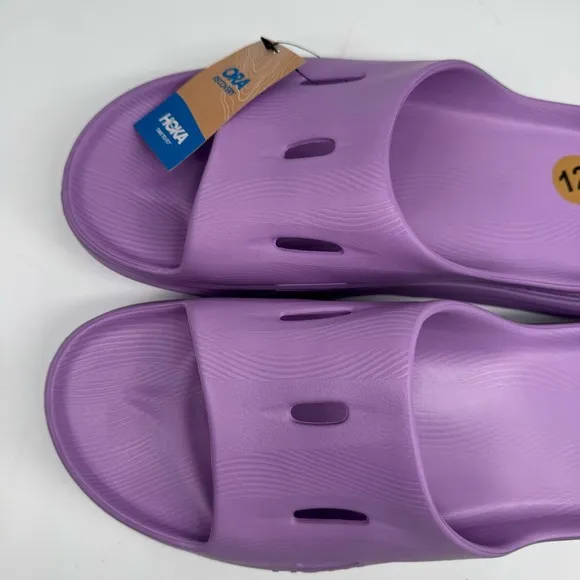 Hoka Ora Recovery Slide 3 Sandals FL1123H Violet Bloom Men’s Size 12
