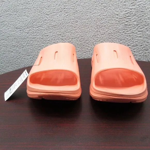 Hoka Ora Recovery Slide‎ 3 Sandals Mens 13 Papaya Peach Orange Summer