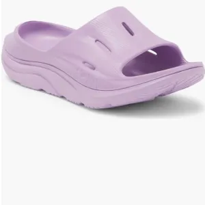 HOKA Ora Recovery  Slide  Sandals 3 Violet Bloom Purple Unisex Men's 11/Women 13