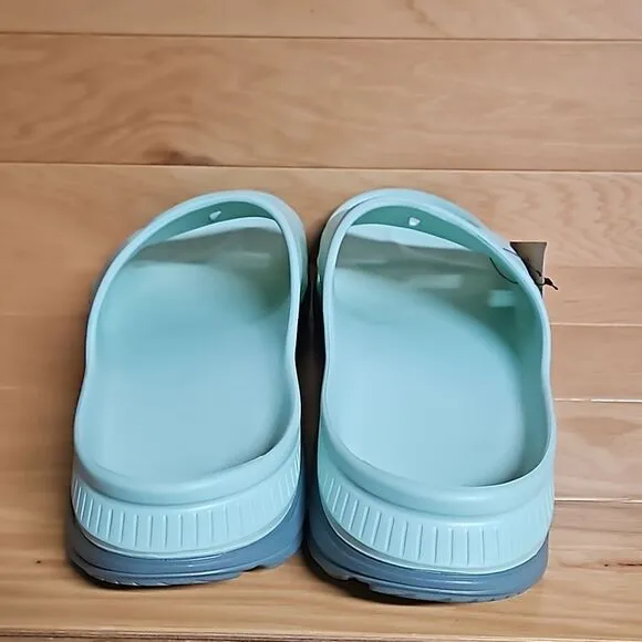 Hoka One One Ora Recovery Slide Mist Green Trellis Flip Flop Comfort Sandals
