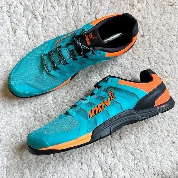 Inov-8 Men's F-Lite 235 V2 Cross-Trainer Blue/Orange/Black Shoes Size 13