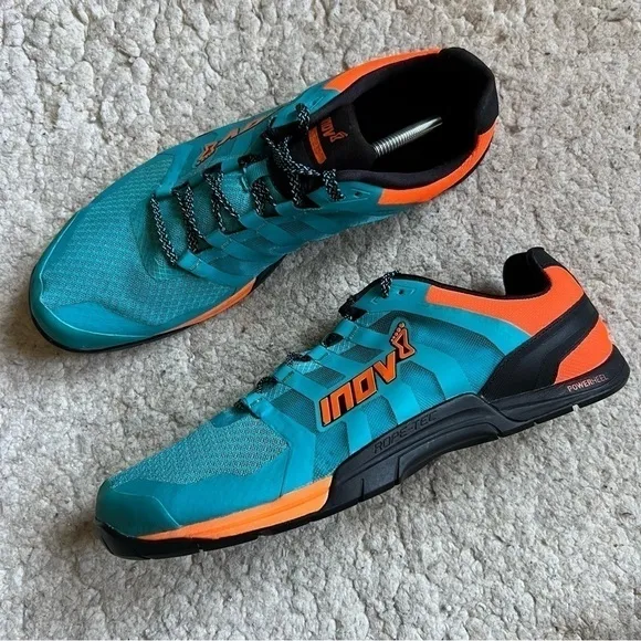 Inov-8 Men's F-Lite 235 V2 Cross-Trainer Blue/Orange/Black Shoes Size 13