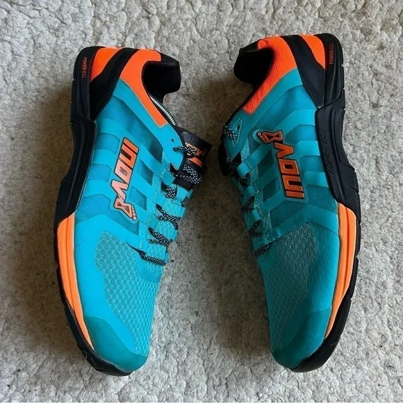 Inov-8 Men's F-Lite 235 V2 Cross-Trainer Blue/Orange/Black Shoes Size 13