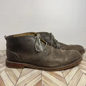 J Shoes Brown Leather Chukka BootMens sz 11 Lace-up  Handcrafted