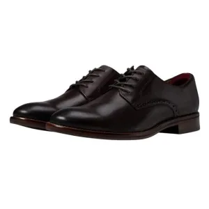 JOHNSTON &amp; MURPHY Mens Conard 2.0 Dress Shoes US 13D Mahogany Brown Leather NIB