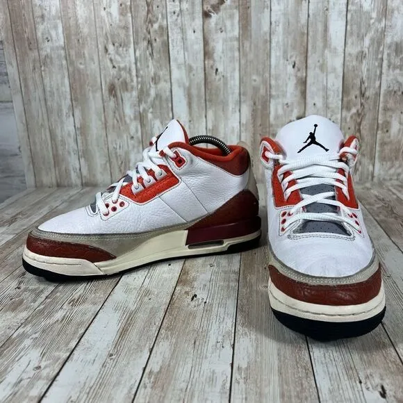 Jordan 3 dv7028 108 dunk in mars‎ kids 6.5 Womens 8