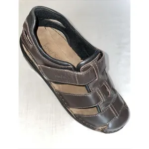 Josef Seibel Comfort Huarache Men’s Size 43 U.S. 9.5 M Brown Leather Sandals