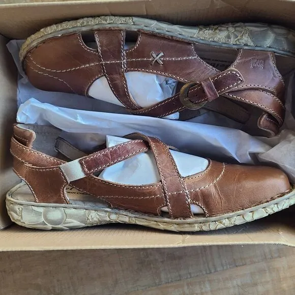 Josef Seibel Germany Comfort Leather Walking Sandals Josef Seibel Rosalie SZ 38