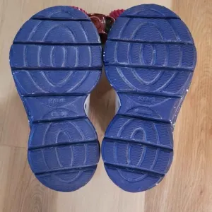 Kids Blue and Red Shoes