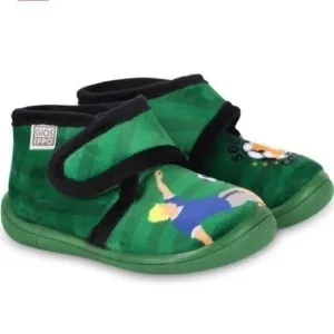 Kids Green Soccer Shoes