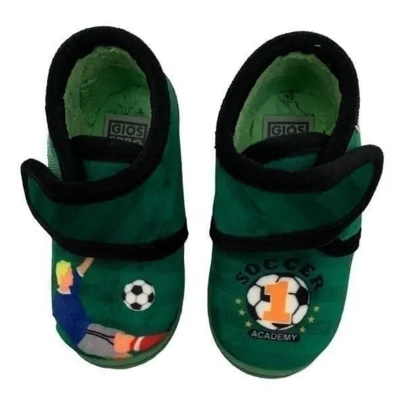 Kids Green Soccer Shoes
