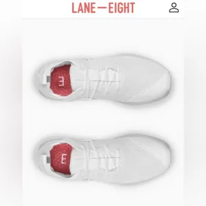 LANE-EIGHT ARCTIC WHITE MENS HIIT TRAINER SHOES SIZE 11 - Barely tried on