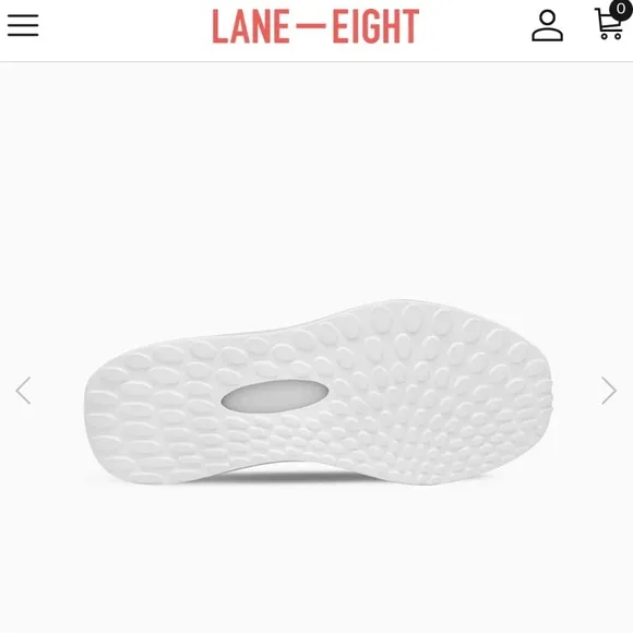 LANE-EIGHT ARCTIC WHITE MENS HIIT TRAINER SHOES SIZE 11 - Barely tried on