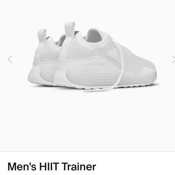 LANE-EIGHT ARCTIC WHITE MENS HIIT TRAINER SHOES SIZE 11 - Barely tried on