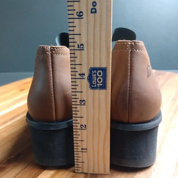 Loints of Holland Shoes Leather Mary Jane Wedge Size 41 Comfort Shoes