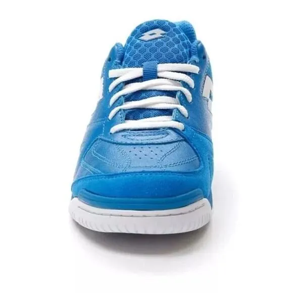 Lotto Tacto 200 V ID Indoor Futsal Soccer Shoes Size Men's 10 Diva Blue 214586