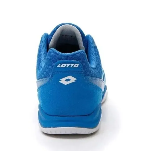 Lotto Tacto 200 V ID Indoor Futsal Soccer Shoes Size Men's 10 Diva Blue 214586