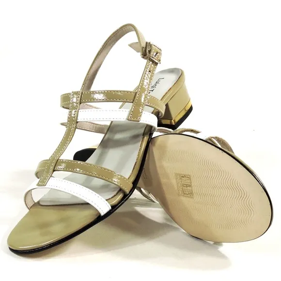 LUIGI TRAINI🇮🇹LEATHER COMFORT SANDALS
