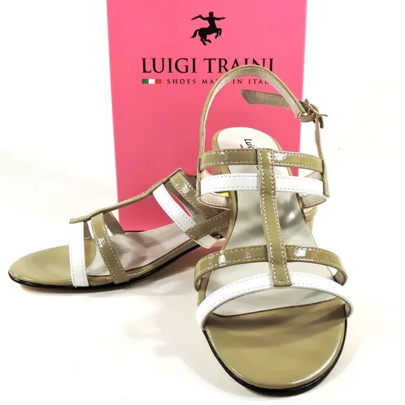 LUIGI TRAINI🇮🇹LEATHER COMFORT SANDALS